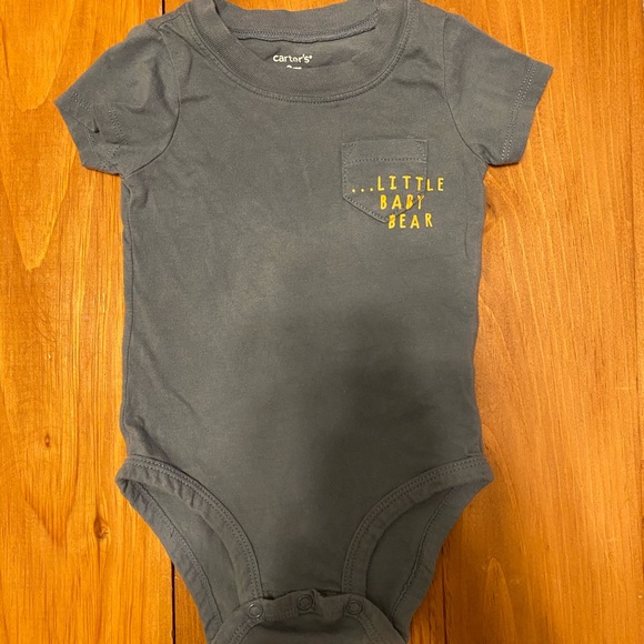 carters baby bear onesie